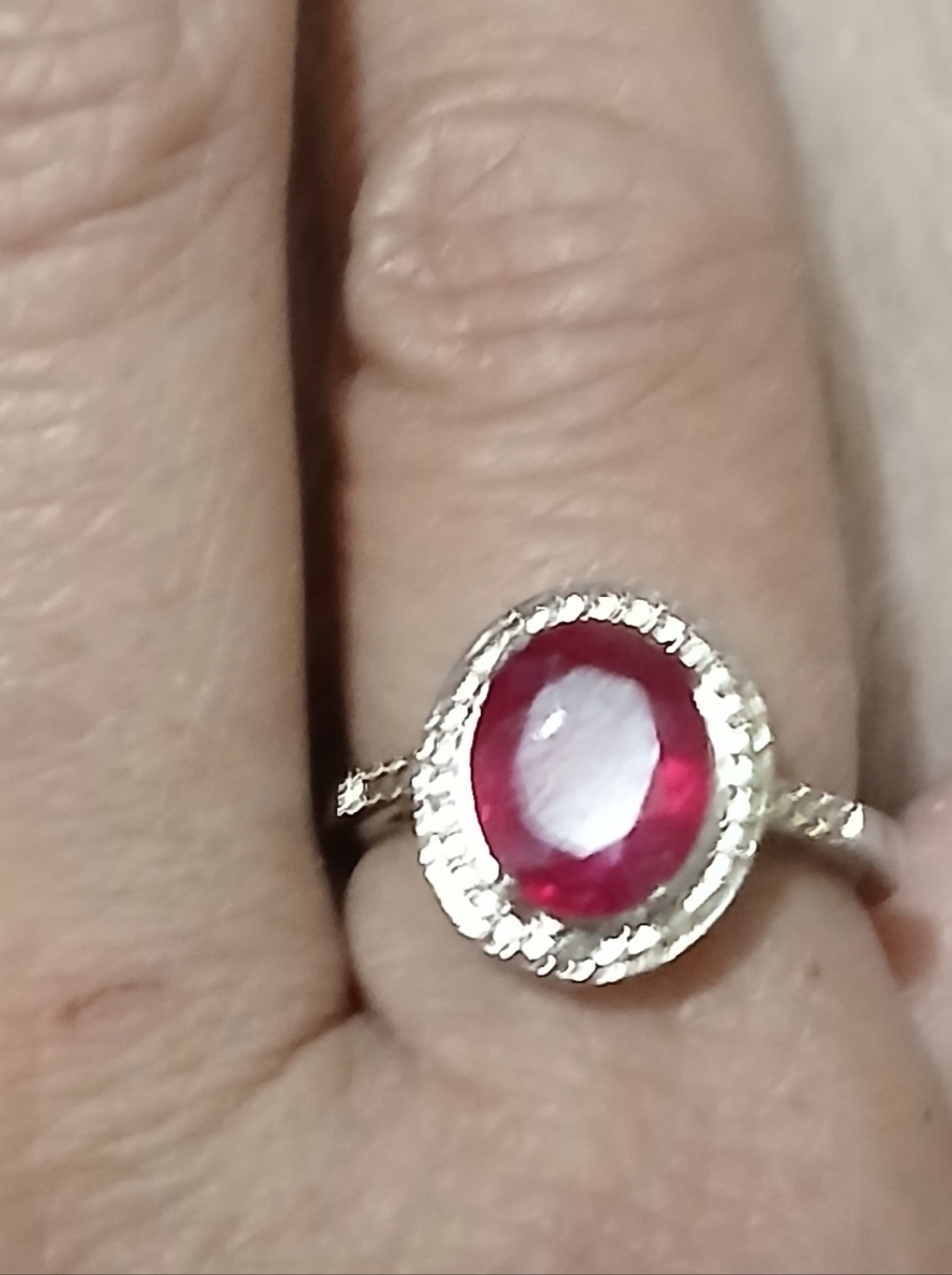 Genuine RUBY ring - Picture 11 of 13